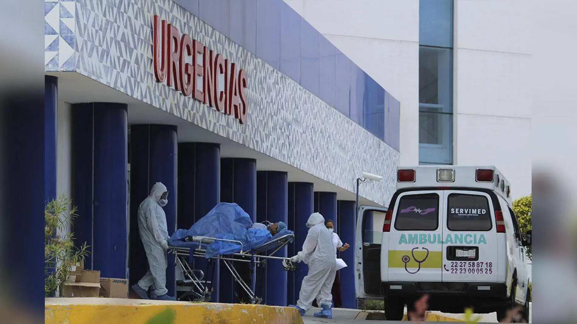 Hospital de Puebla con paciente Covid